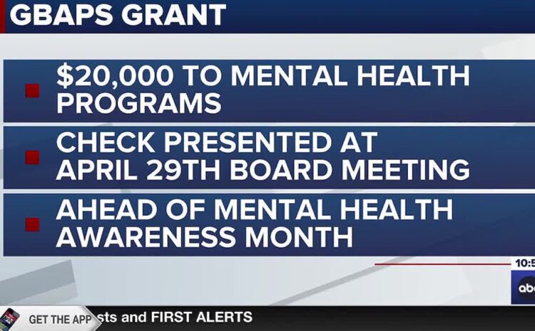  Wisconsin charity grants $20k to GBAPS for mental ...
