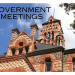 Government meetings for the week beginning Monday,...