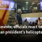 Governments, officials react to crash of Iranian president’s helicopter
