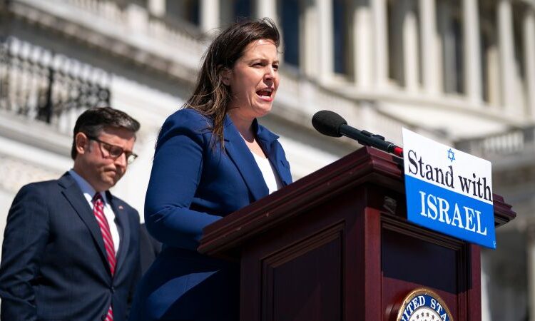  Stefanik calls for wiping Hamas ‘off the face of...