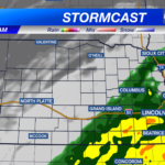 Rain, scattered storms Monday in eastern Nebraska before trending cooler this week