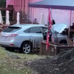 1 injured after cars crash into Raleigh sports bar