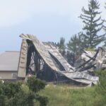 One severely injured in fire that destroyed Caledonia trucking business