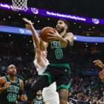 Celtics halt per, hand Cleveland 1st loss after 15-0 start