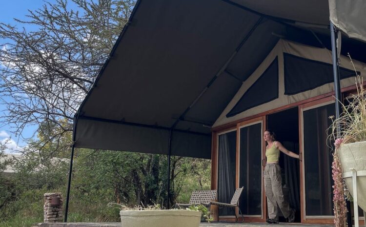  I stayed in a 540-square-foot luxury tent at the e...