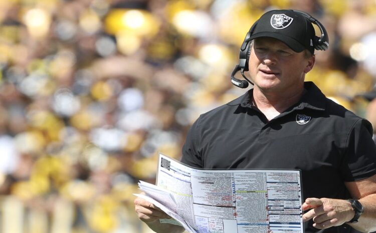  Jon Gruden joins Barstool Sports three years after...