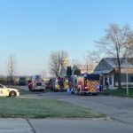 Crews respond to fire at North Liberty business