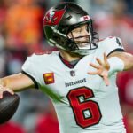 NFL player props, QB, RB, WR betting picks, odds, Week 12, 2024 AI prop predictions: Mayfield over 1.5 TDs