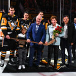 Malkin Celebrates 500 Goals With Family By His Sid...