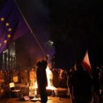 Georgia rocked by fierce protests after government puts EU hopes on ice