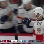 Carter Verhaeghe with a Goal vs. Carolina Hurricanes