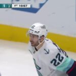 Oliver Bjorkstrand with a Goal vs. San Jose Sharks