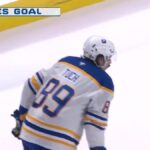 Rasmus Dahlin with a Goal vs. San Jose Sharks