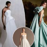 Get ahead of the curve in these trending wedding gowns