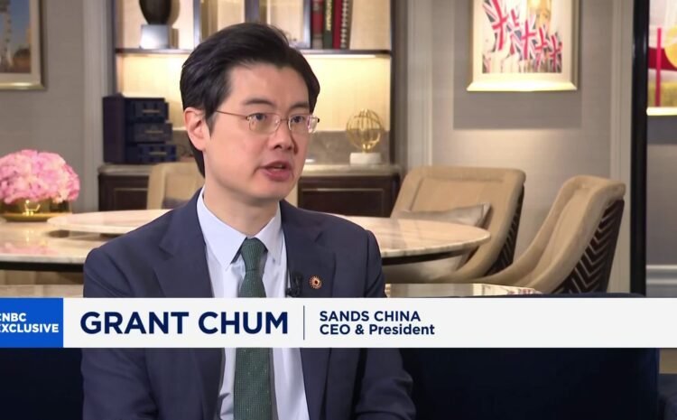  Ahead of Xi Jinping’s visit, Sands China CEO sai...