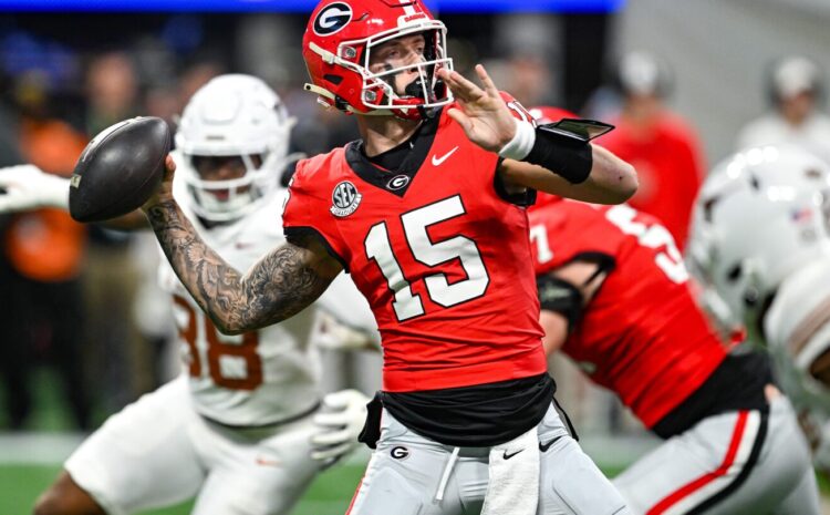  Georgia QB Carson Beck declares for 2025 NFL draft