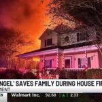 ‘Christmas Angel’ saves family during house fi...