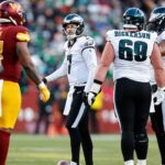 Eagles-Commanders stock watch: Birds’ health...