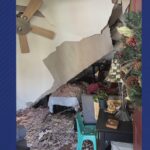 Family says roofers caused their home to collapse just before Christmas