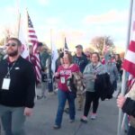 Hundreds participate in Gold Star Family Memorial March