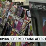 Monarch Comics hosts soft reopening after fire destroys business