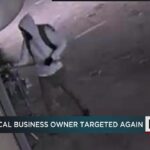 Local business owner deals with another break-in after moving store location