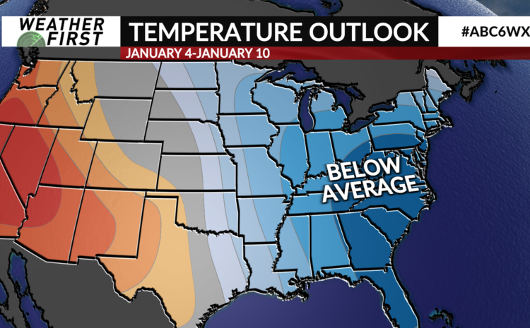  Trending colder in the start of the new year