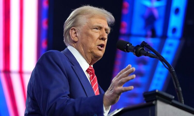  Trump rails against transgenders, makes threats ab...