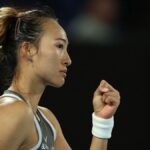 Zheng through despite ‘stupid mistake’ in wet Melbourne