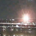 Video shows collision between helicopter and plane over the Potomac