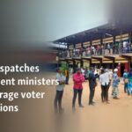 Gabon dispatches government ministers to encourage voter registrations