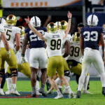 College Football Playoff: Notre Dame beats Penn State 27-24 on late field goal