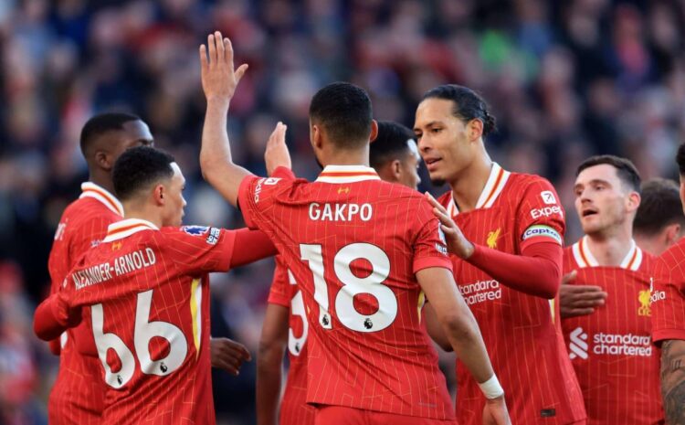  Liverpool Cruise Past Ipswich As Records Tumble At...