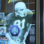 Touring Notre Dame history at the College Football Hall of Fame