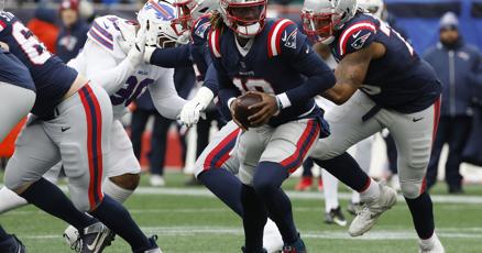  Patriots beat Bills 23-16, cost themselves top dra...