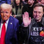 Donald Trump and Elon Musk appear in Ben & Jer...