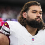 Commanders lose key OL Sam Cosmi to torn ACL ahead of NFC championship game vs. Eagles