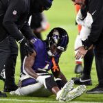 Zay Flowers downgraded to out with knee injury