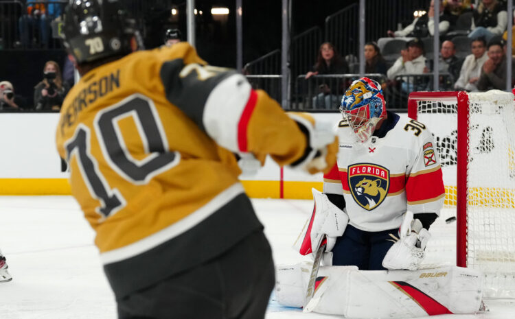  Panthers close road trip with 4-1 loss to Vegas