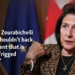 Georgia’s Zourabichvili says US shouldn’t back government that is result of ‘rigged elections’