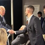 Badawi family meets Biden as he attends prayer ser...