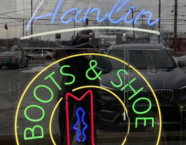  Hanlin’s Shoe Repair, in business since 1979...