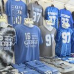 Traveling business sets up shop in mid-Michigan to sell Lions merch