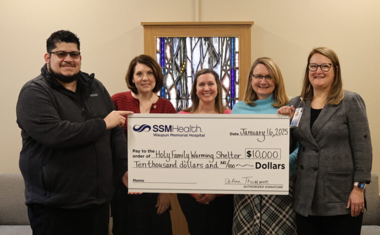  SSM Health Waupun Hospital Gives $10K To Holy Fami...