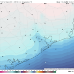 The Houston Marathon forecast is trending much colder