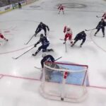 Dylan Larkin with a Powerplay Goal vs. Winnipeg Jets