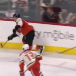 Garnet Hathaway with a Goal vs. Anaheim Ducks