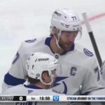 Victor Hedman with a Goal vs. Los Angeles Kings