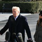 Trump travels to visit disaster zones in North Carolina and California