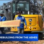 Pacific Palisades family begin rebuilding dream ho...